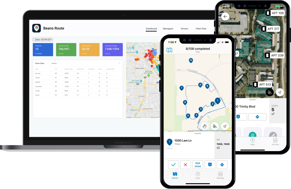 screenshot of Beans Route